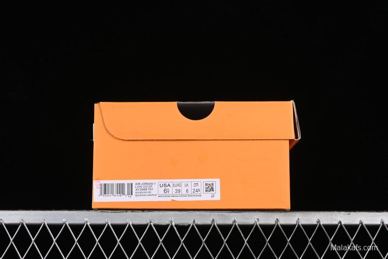 Nike Travis Scott x Fragment Design x Air Jordan 1 Low OG SP AJ1 LV Collaboration Casual Sneakers - XY2688-101