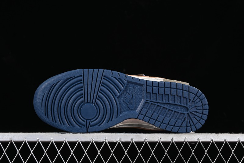Nike SB Dunk Low Panda Prank Pioneer Knight Survival Beige Brown SB Strap Low Top Casual Skate Shoes - DD1391-400