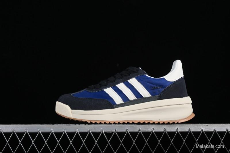 Adidas Originals SL 72 Retro Running Shoes with Nylon Upper and Rubber Outsole - IH5560