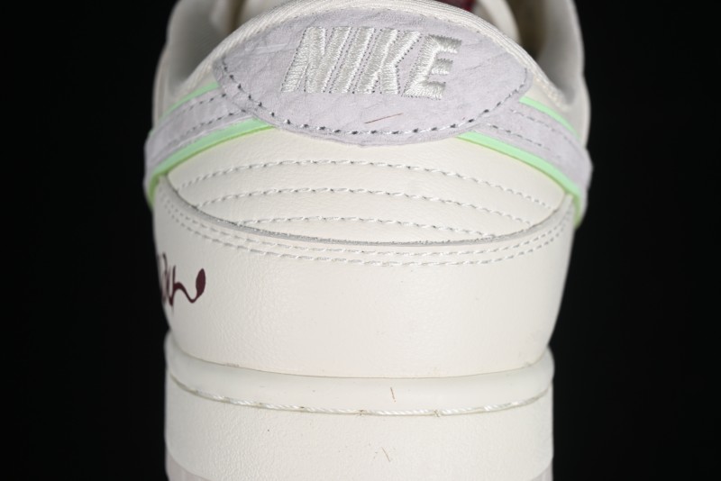 Nike SB Dunk Low Year of the Dragon Limited Edition - White Dragon Anniversary Custom Low-Top Casual Skate Shoes - CF3688-001