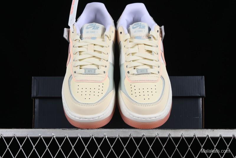 Nike Air Force 1 Shadow Low-Top Sneakers with Lightweight EVA Midsole - DZ1847-105