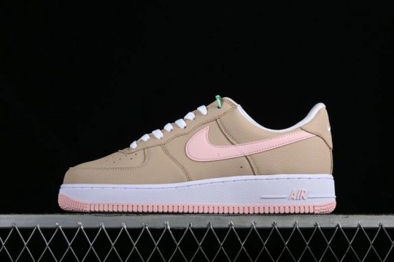 Nike Air Force 1 '07 Low Casual Sneakers with Full-Length Air Cushion - 845053-201
