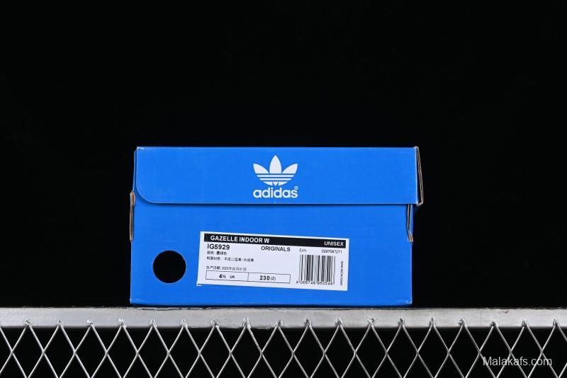 Adidas Originals Gazelle Indoor IG5929 Retro Casual Anti-Slip Wear-Resistant Low-Top Sneakers - IG5929