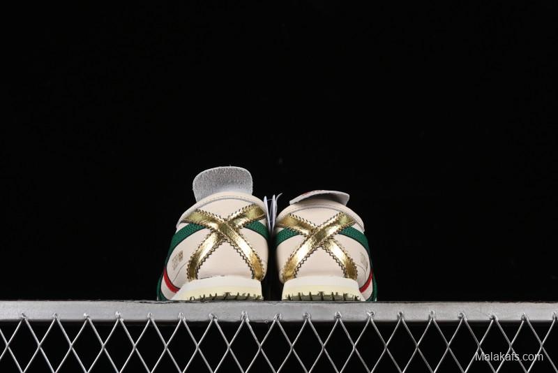 Onitsuka Tiger Mexico 66 Low-Top Leather Sneakers for Casual Running - 1183B511-200