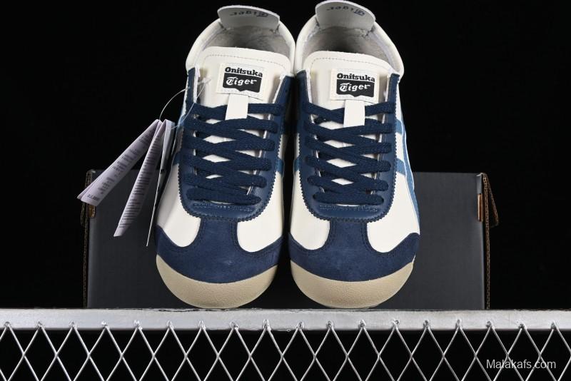 Onitsuka Tiger Mexico 66 Low-Top Leather Casual Running Shoes - 1183A201-118