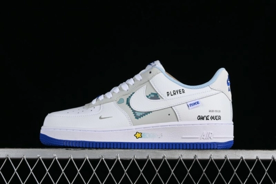 Nike Air Force 1'07 Low "Mario" Casual Sneakers - FB1844-222
