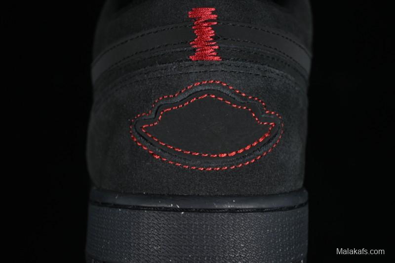 Nike Air Jordan 1 Low SE Craft "Dark Smoke Grey" Casual Sneakers - FD8635-001