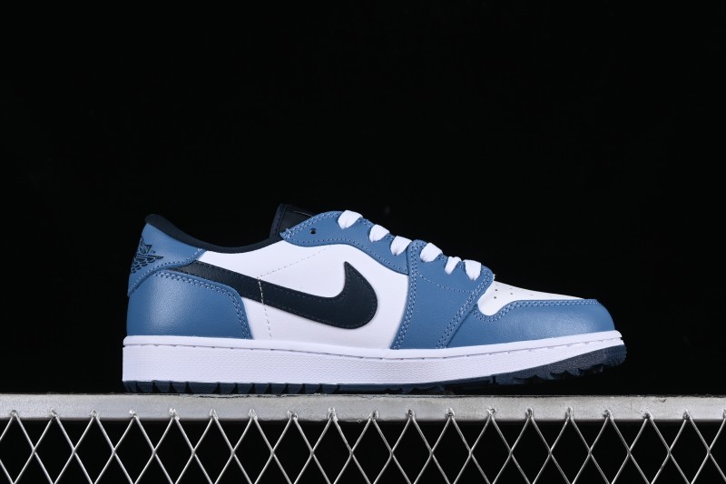 Nike Air Jordan 1 Low Golf Shoes Navy Blue - DD9315-115