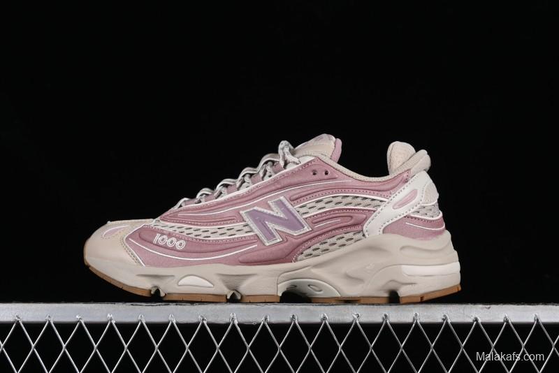 New Balance 1000 Series Retro Dad Style Low-Top Casual Running Shoes - M1000JG1