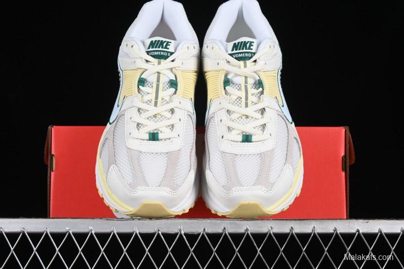 Nike Zoom Vomero 5 Retro Casual Running Shoes with EVA Midsole Cushion - FZ8361-100