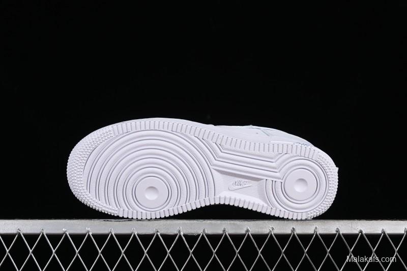 Nike Air Force 1 '07 Low Hazy Purple Casual Sneakers with Full-Length Air Solo Cushion - FB8971-800