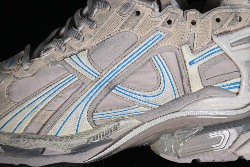 Balenciaga Runner Kith Four Color Retro Casual Sneakers - W3RNY2240