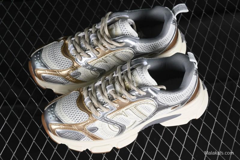 Dior Chrono Round Toe Lace-Up Lifestyle Casual Running Sneakers - 49G GOLDEN