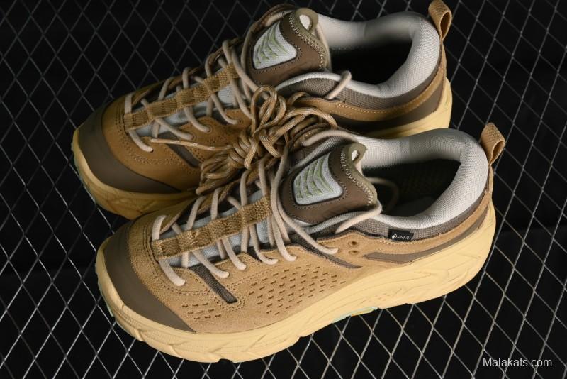 HOKA ONE ONE Tor Ultra Low Round Toe Cushioned Durable Low-Cut Hiking Shoes - 1153137 WSH