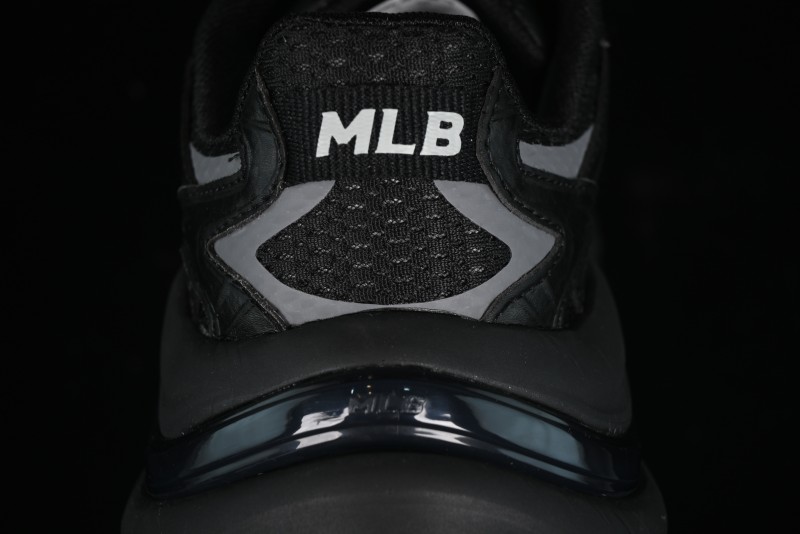 New York Yankees MLB Bigball Chunky Curve Thick Sole Casual Shoes - 3ARNSPL4N07BKS