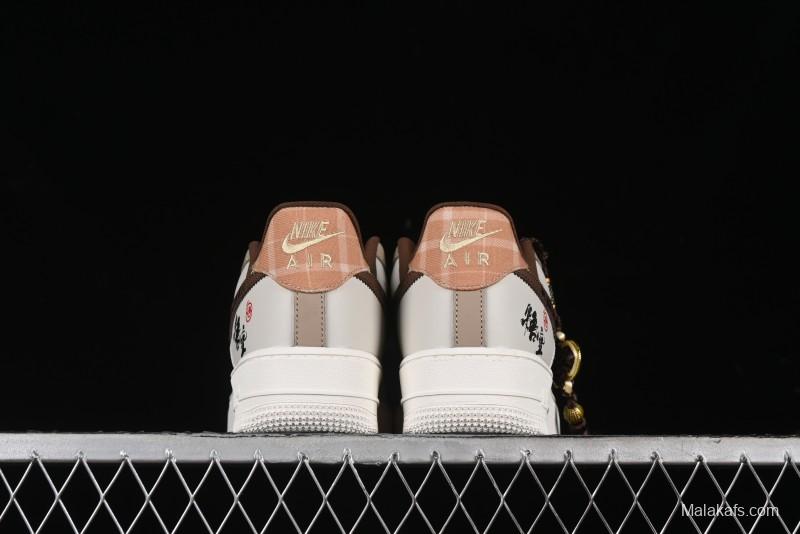 Nike Air Force 1 '07 Low Sun Black Myth Wukong Painting Leisure Sneakers - FV3202-122