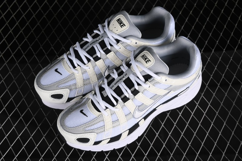 Nike P-6000 Prm Retro Casual Sneakers with Lightweight Design - CD6404-101