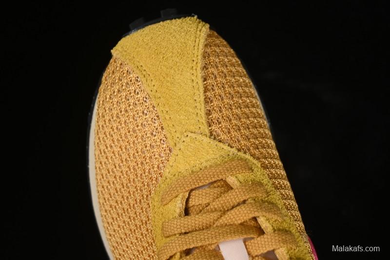 Stussy x Nike Roshe Run LD-1000 Comfortable Versatile Non-Slip Durable Waffle Low-Top Casual Running Shoes - FQ5369-700