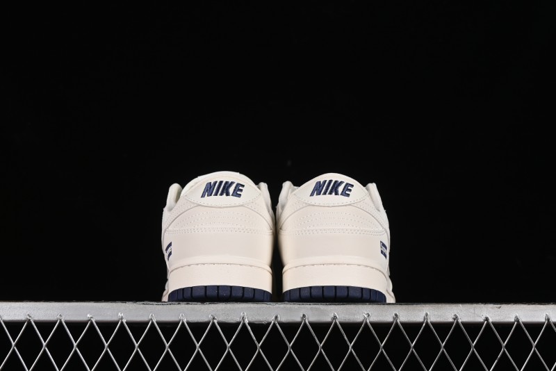 Nike SB Dunk Low Supreme Collaboration - Classic Beige Blue Anniversary High-End Custom Low-Top Casual Skate Shoes - XX8888-003