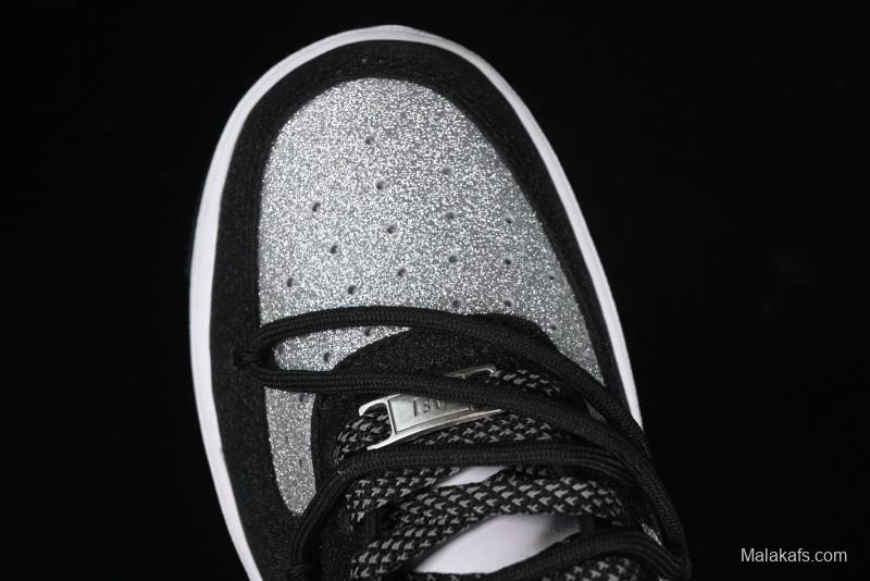 Nike Air Force 1 '07 Low Cleanfit High Street Retro Style Patchwork Starry Sky Full Diamond Lace-Up Low-Top Casual Sneakers - ZH0316-033