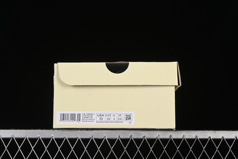 Nike Travis Scott x Fragment Design x Air Jordan 1 Low OG SP AJ1 Supreme Collaboration - SJ0086-132
