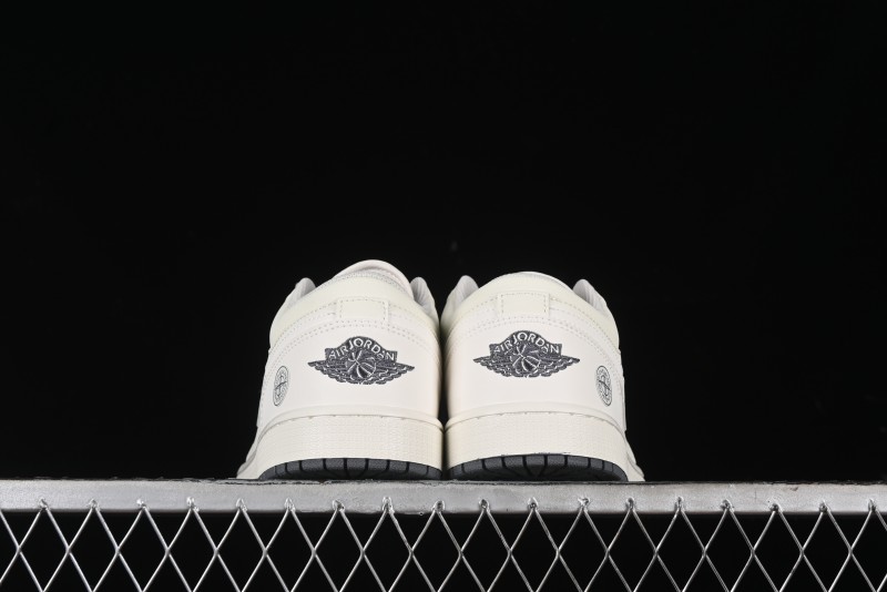 Nike Air Jordan 1 Low Retro Basketball Shoes Stone Island Collaboration - DC2024-025