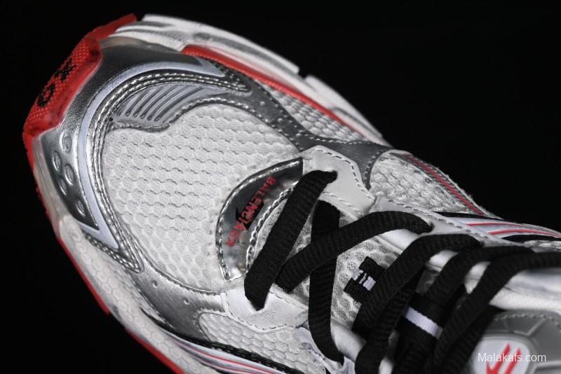 Balenciaga Runner Kith Four Color Retro Casual Sneakers - W3RMU9016