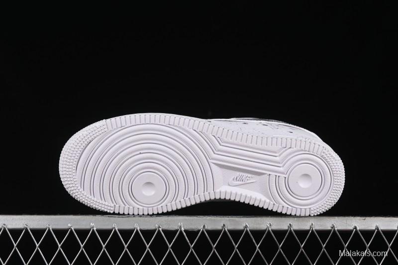 Nike Air Force 1 '07 Low Casual Sneakers with Chinese Ink Painting Design - LL6976-521