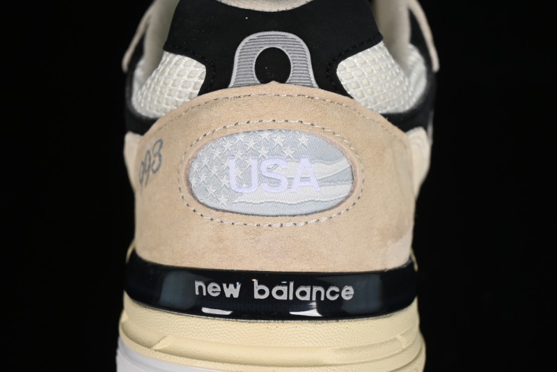 New Balance Made In USA M993 Series Classic Retro Casual Running Shoes - U993WS