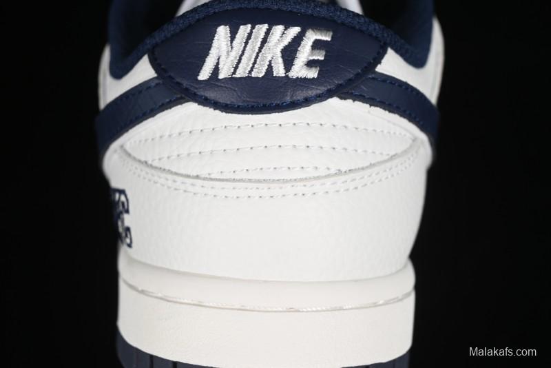 Nike SB Dunk Low NYC Collaboration Dark Blue Low-Top Casual Skateboarding Shoes - NC2103-303