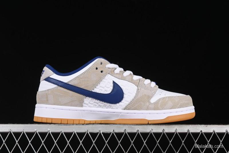 Nike SB Dunk Low Rayssa Leal Pro Skate Shoes with Colorful Smiley Laces - FZ5251-001
