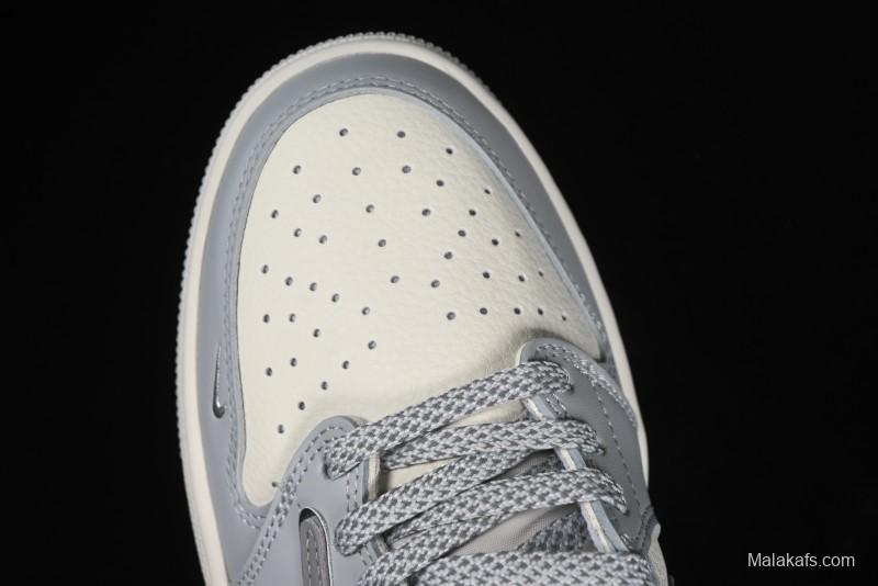 Nike Travis Scott x Fragment Design x Air Jordan 1 Low OG SP AJ1 Retro Sneakers - DM7866-016