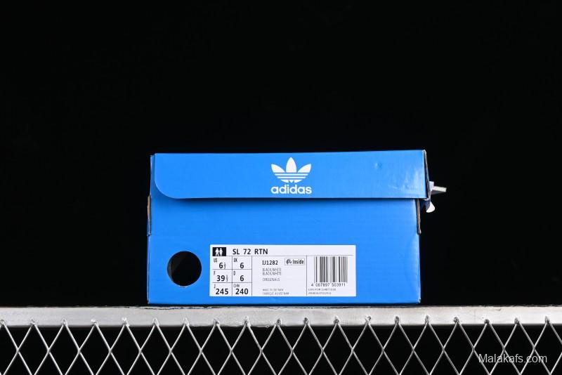 Adidas Originals SL 72 RTN Retro Running Shoes with Ecotex Tongue and EVA Midsole - IJ1282