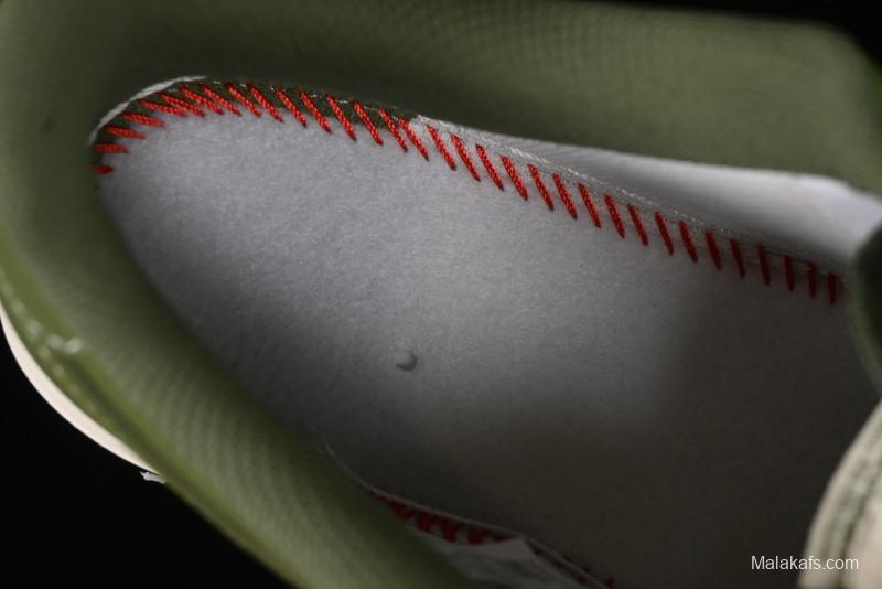 Nike Air Force 1 '07 Low Stussy Collaboration - Lotus Green Low-Top Casual Sneakers - BB5353-515