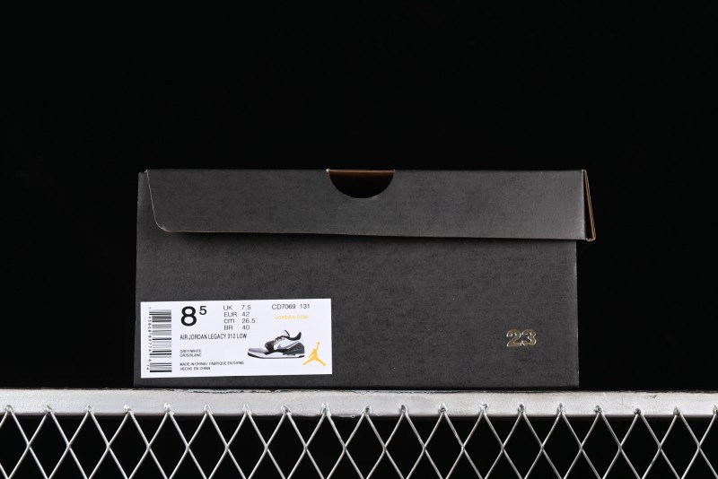 Nike Air Jordan Legacy AJ312 Low Top Sneakers with Triple Strap Design - CD7069-131