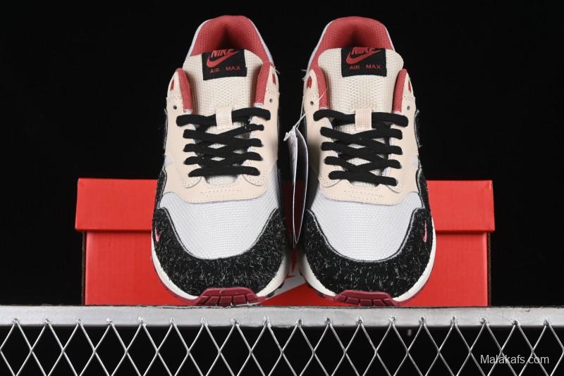 Nike Air Max 1 Retro Running Shoes with Half-Sole Air Cushion - FD5743-200