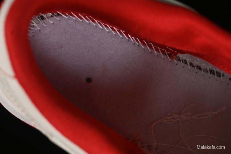 Nike SB Dunk Low Comme des Garcons Collaboration - Off-White Small Red Hook Anniversary High-End Custom Low-Top Casual Skate Shoes - KK1688-100