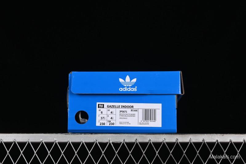 Adidas Originals Gazelle Indoor Retro Casual Anti-Slip Wear-Resistant Low-Top Sneakers - JP5671