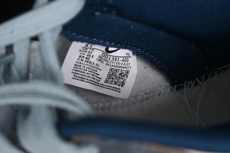 Nike Dunk Low Panda Prank Nautical Era Exploration Wave Low Top Casual Sneakers - DD1391-400