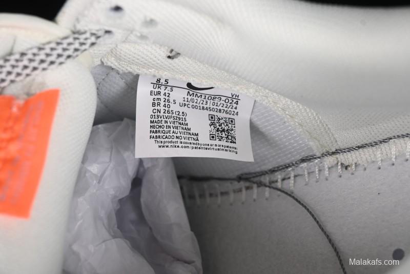 Nike SB Dunk Low Stussy Collaboration Patch Grey White Dark Grey Swoosh Anniversary Custom Low-Top Casual Skate Shoes - MM1089-024