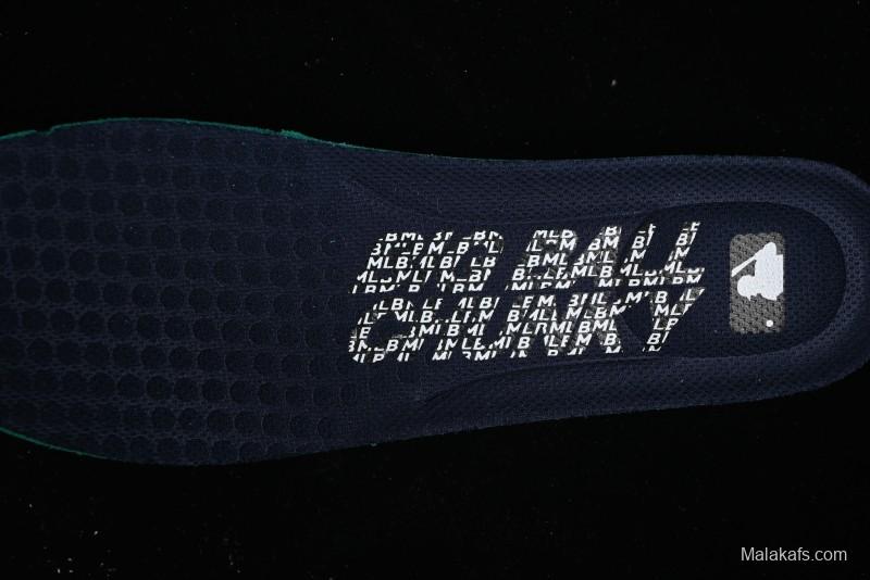 New York Yankees MLB Bigball Chunky Window Velvet Monogram Thick Sole Casual Running Shoes - 3ASHWVM4650NYS