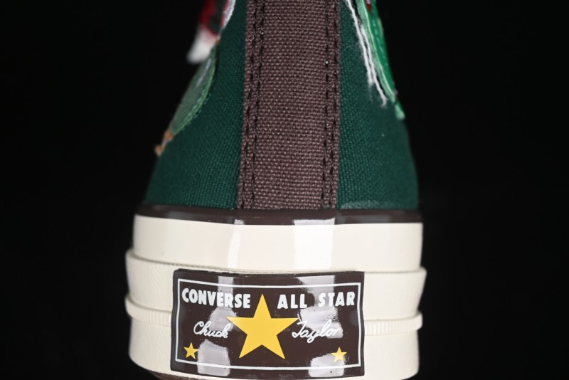 Converse 1970s Christmas Theme High Top Casual Sneakers for Winter - A12455C