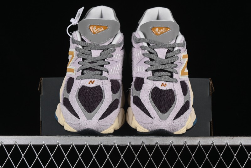 Joe Freshgoods x New Balance 9060 Retro Casual Running Sneakers with ABZORB Cushioning - U9060SRA