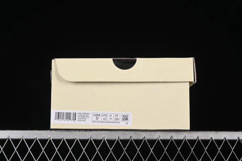 Nike Travis Scott x Fragment Design x Air Jordan 1 Low OG SP AJ1 Supreme Collaboration - XY2688-120