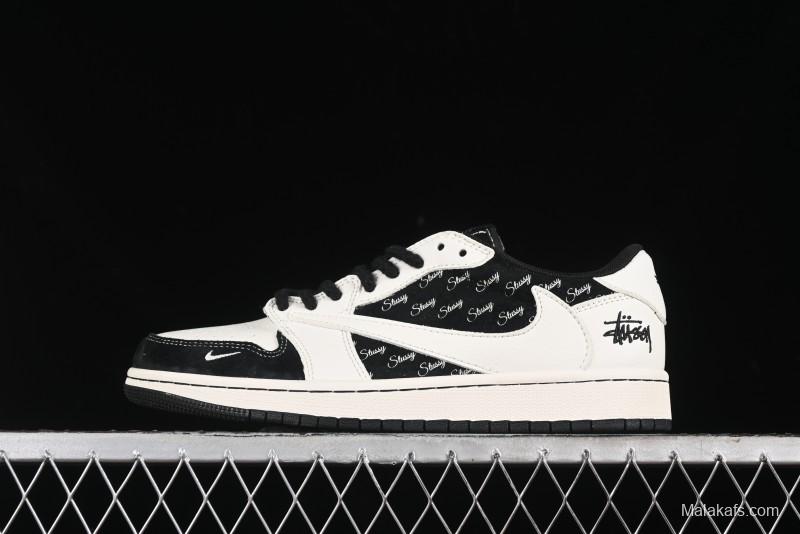 Nike Travis Scott x Fragment Design x Air Jordan 1 Low OG SP Sneakers - SJ2068-128