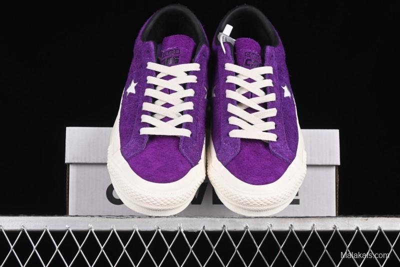 Converse One Star Pro Retro Skateboard Shoes in Purple - A08141C