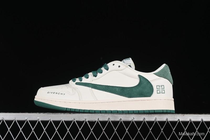 Nike Travis Scott x Fragment Design x Air Jordan 1 Low OG SP AJ1 LX1988-107