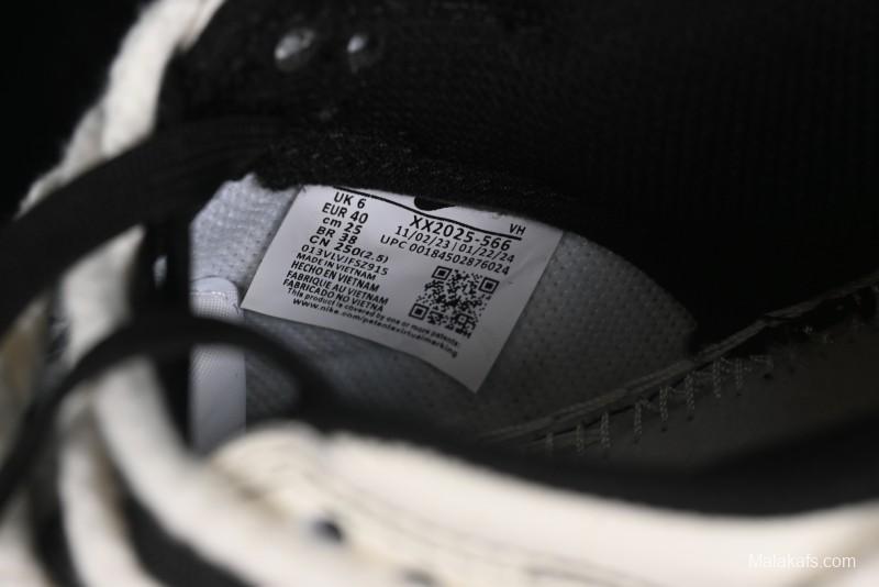 Nike SB Dunk Low Supreme Collaboration - Beige Black Mini Swoosh Anniversary Customized Low-Top Casual Skate Shoes - XX2025-566