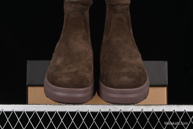 UGG Burleigh Chelsea Winter Boots for Men with Lightweight Anti-Slip Sole and Genuine Wool Leather - 1152050