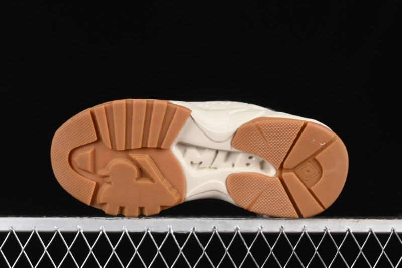 New York Yankees MLB Bigball Chunky Embo Monogram Thick Sole Sandals - 3ASHBEM4N50IVS